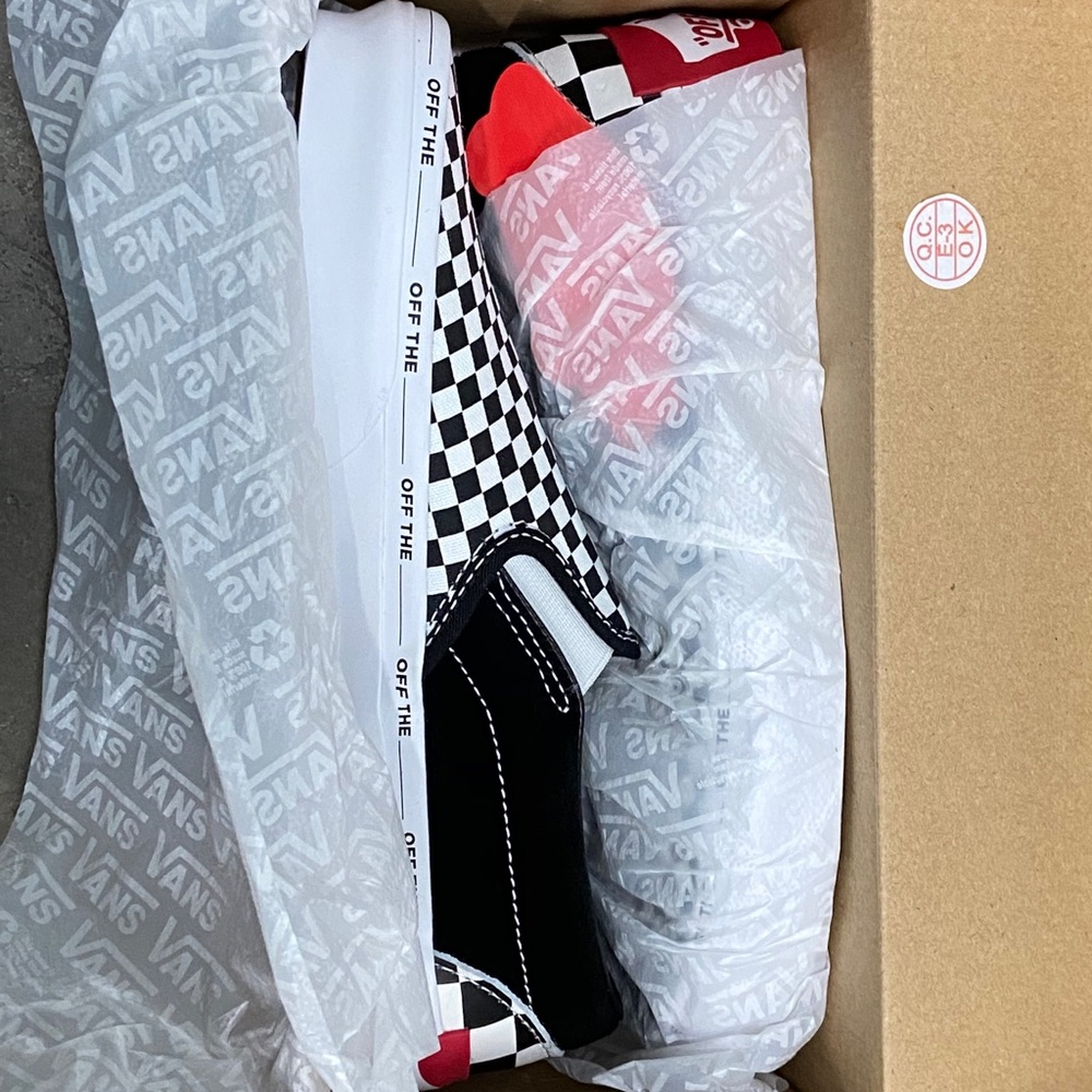 Slip On Checkered Vans